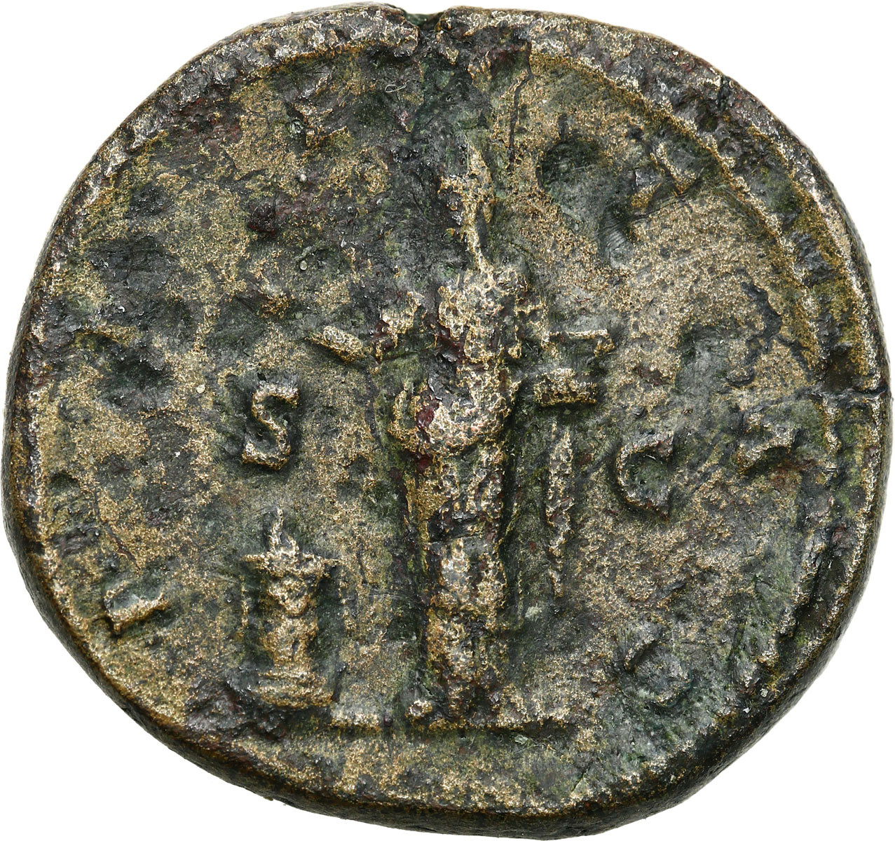 Cesarstwo Rzymskie, Sesterc, Lucilla 164–182 n. e., Rzym